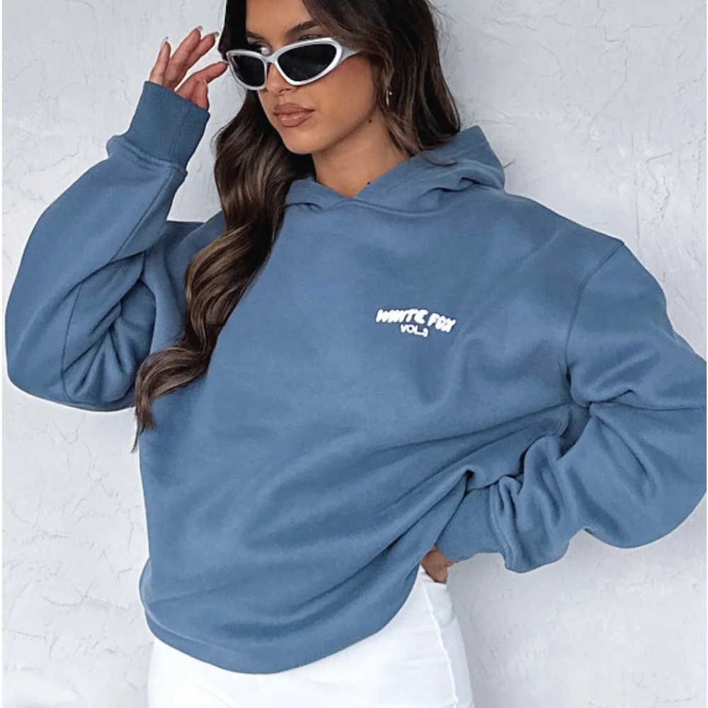 White Fox Offstage Hoodie Azure